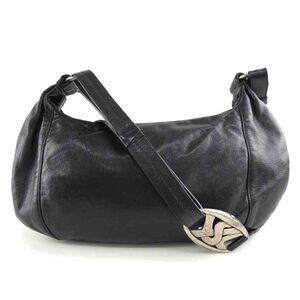 SAINT LAURENT Yves Leather Shoulder Bag